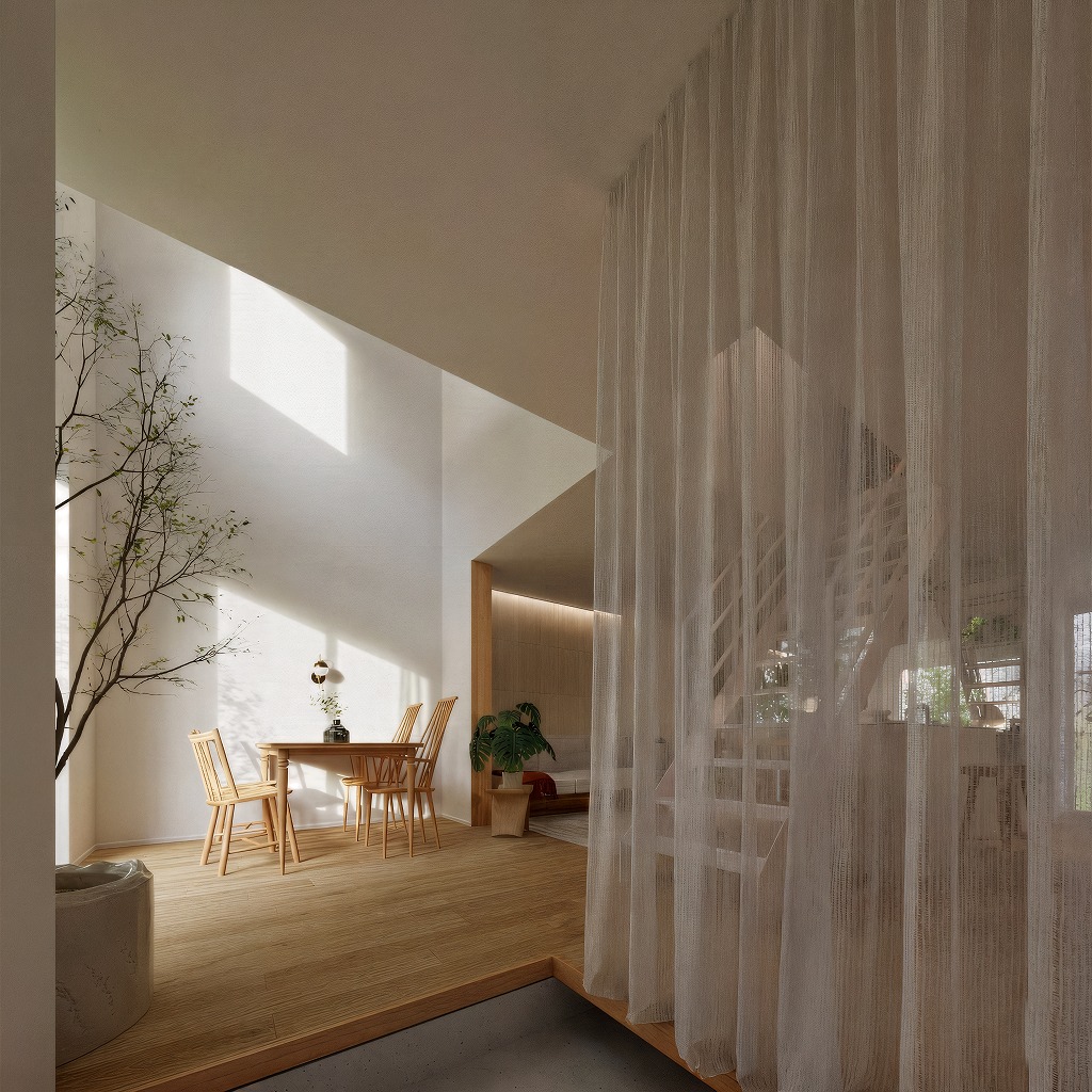 1階完結でも広がりを感じる抜け